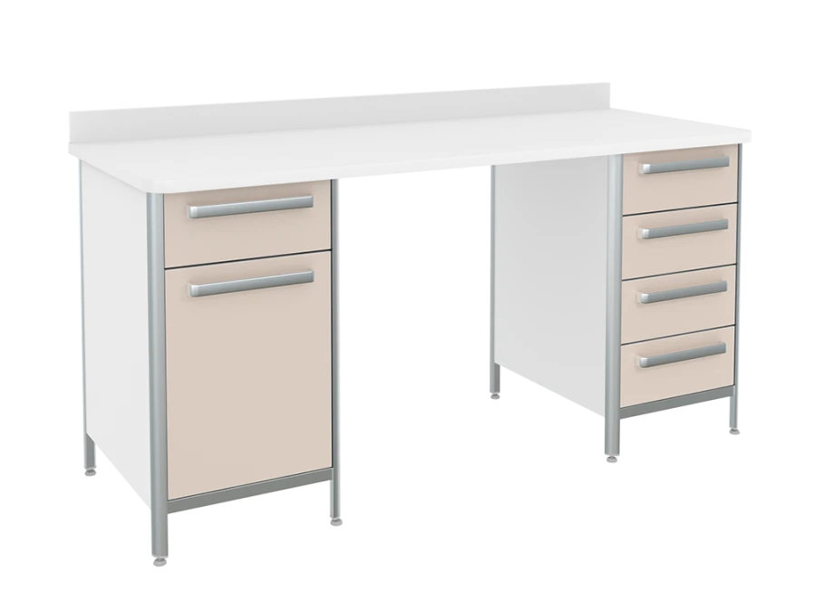 Table of doctor-laborator SL-3 from a set of furniture for clinical diagnostic laboratories according to TU 9452-013-13305037-20