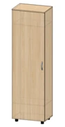 Single-door wardrobe