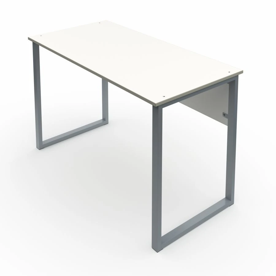 Pupil's table 2-seater on rectangular tube