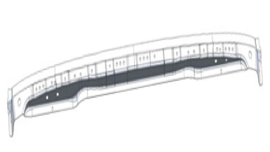 Front centre panel A9606210227