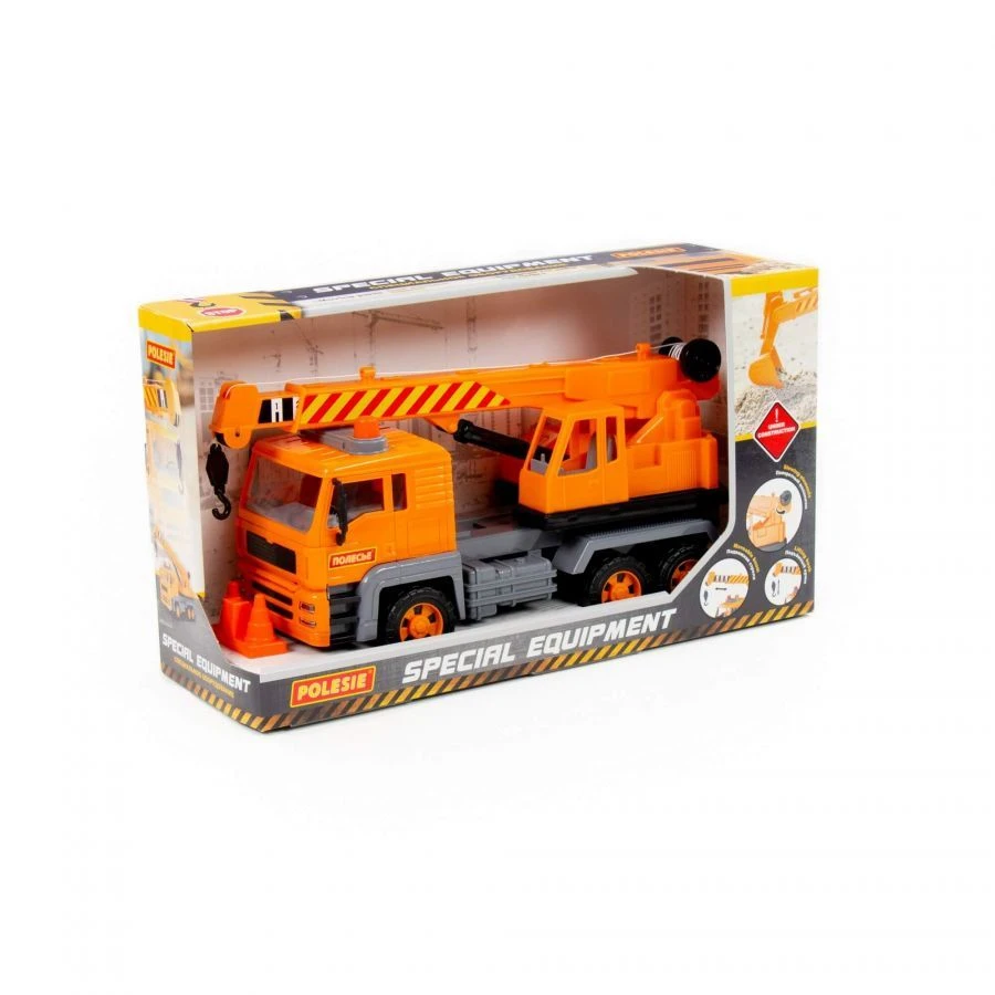 "Almaz", inertial crane car (in box), article 88970