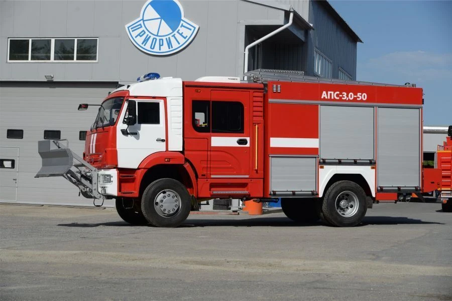 Fire rescue vehicle APS-(0,5-3,0)-?, type 58812K43265, modification 58812N, on chassis KAMAZ-43265-D5
