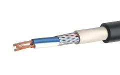 Marine cable of SPSEVng(A)-LS grade with cross-linked polyethylene insulation, with individual core shielding, in polyvinylene s