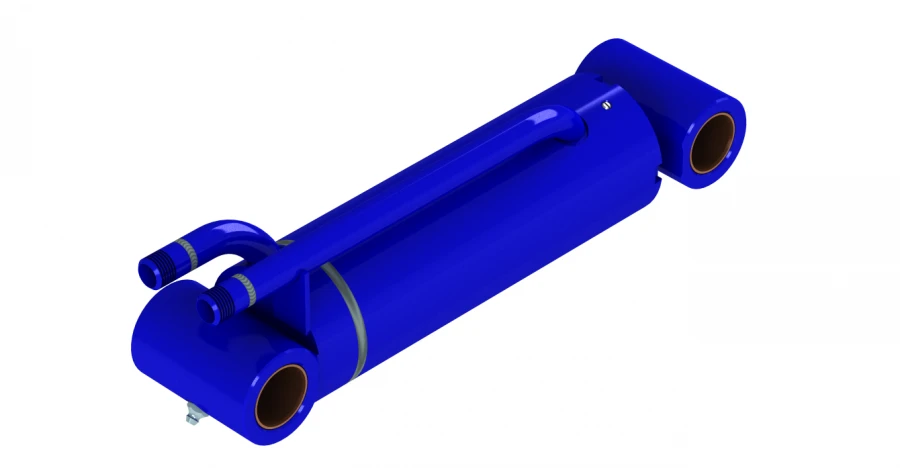Hydraulic cylinder 1313.00.00.00.00 (63x40-115, mm), 20MPa