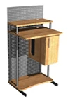 Computer desk for standing work 740x620x1145 mm