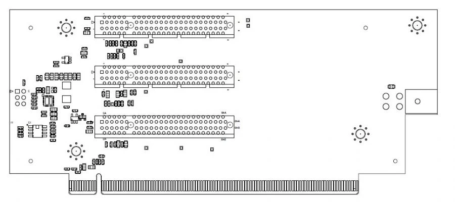 Expansion board Riser KDBA.469535.083