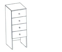Children's cupboard (Trade mark Alliance-S)