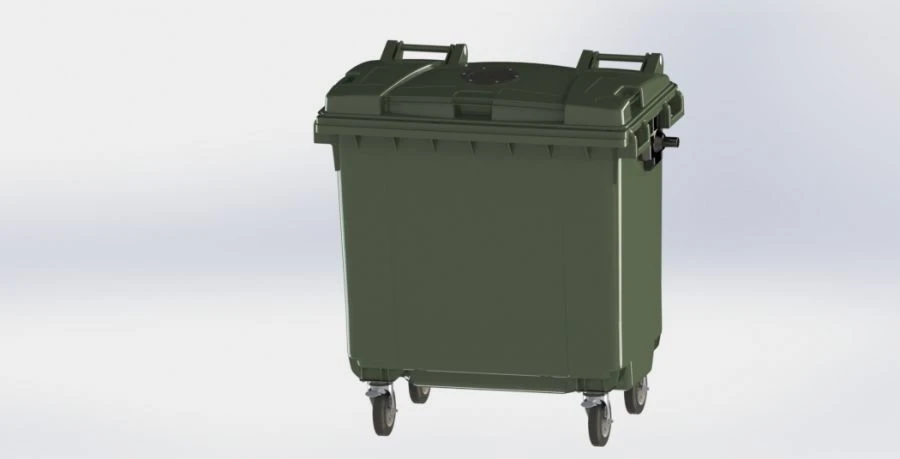 Mobile bin 770 l Art.26.C19.V/1 (20.804.70.PE; 21.053.70.V/1)
