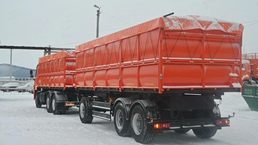 Dumper truck type 533930 on chassis KAMAZ 65117-RR