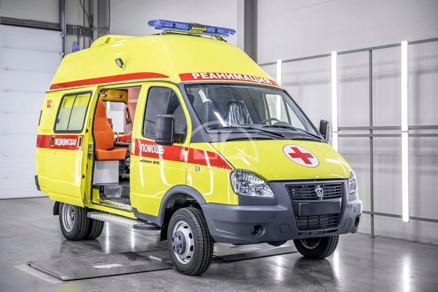 Ambulances of ambulance type 2250 modifications: 2250A1, 2250B1, made on the basis of GAZ chassis, modifications 2752, DvI