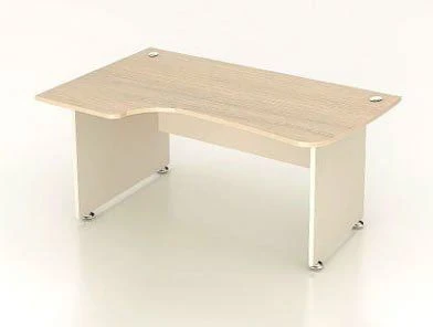 Ergonomic left-hand table K32 of "Modern" series