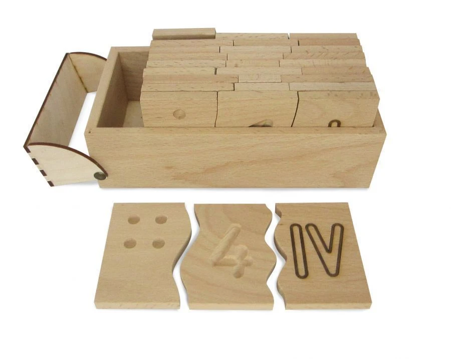Tactile puzzles "Count to 10"