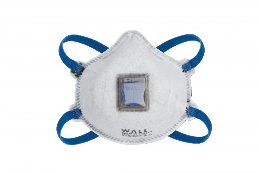 Filtering respirator WALL CUP 95HK+BE FFP2 R D with exhalation valve, with additional protection against inorganic gases and org
