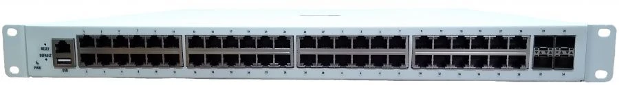 Switch for ETHERNET CS2100 networks model CS2148P-4D