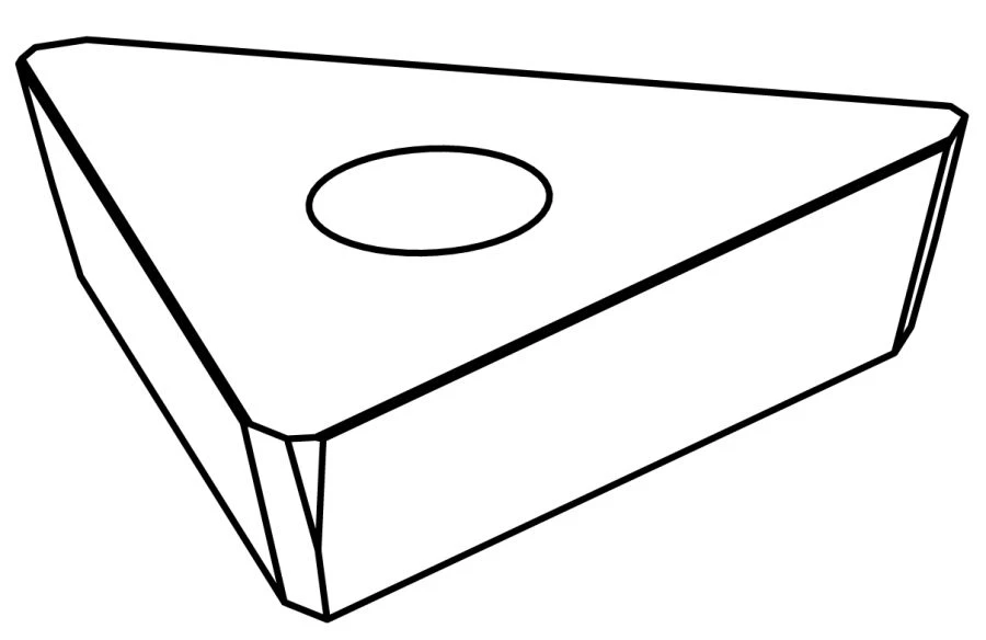 Carbide insert TPCN 2204PDR P30U