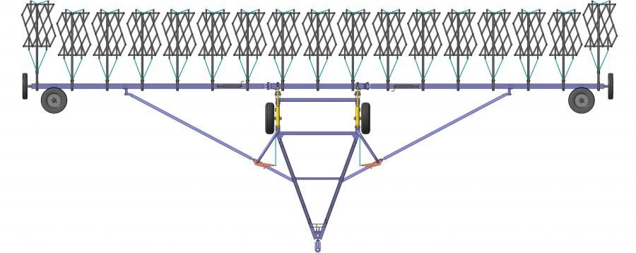 Universal soil tillage machine UPA-BZ-17