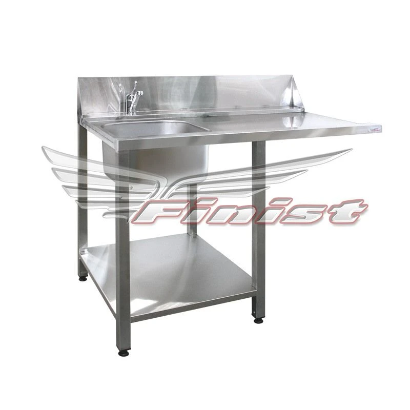 Table for dome type dishwashers installation