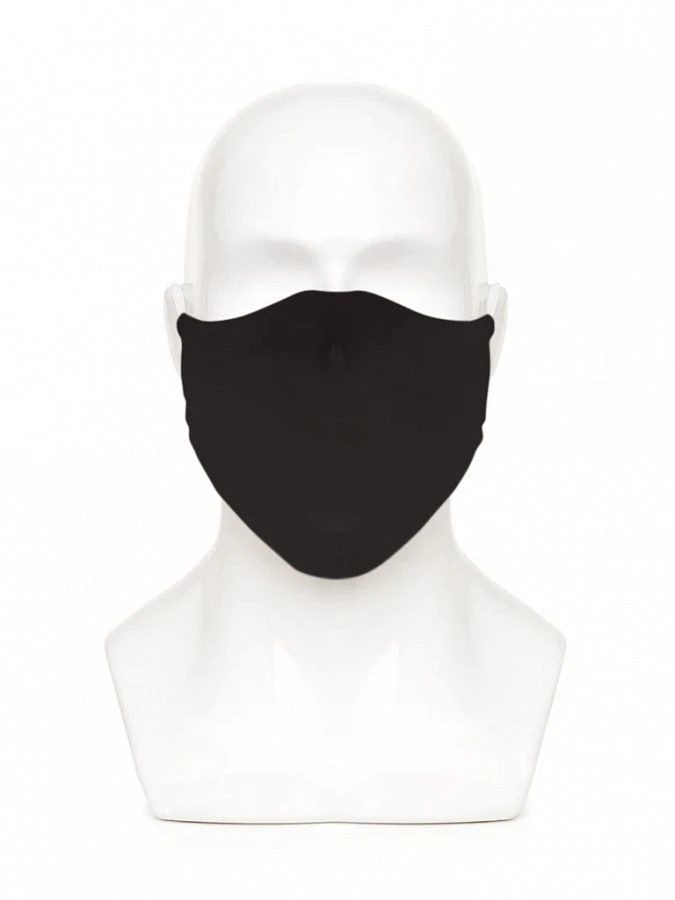 Hygiene mask black and white