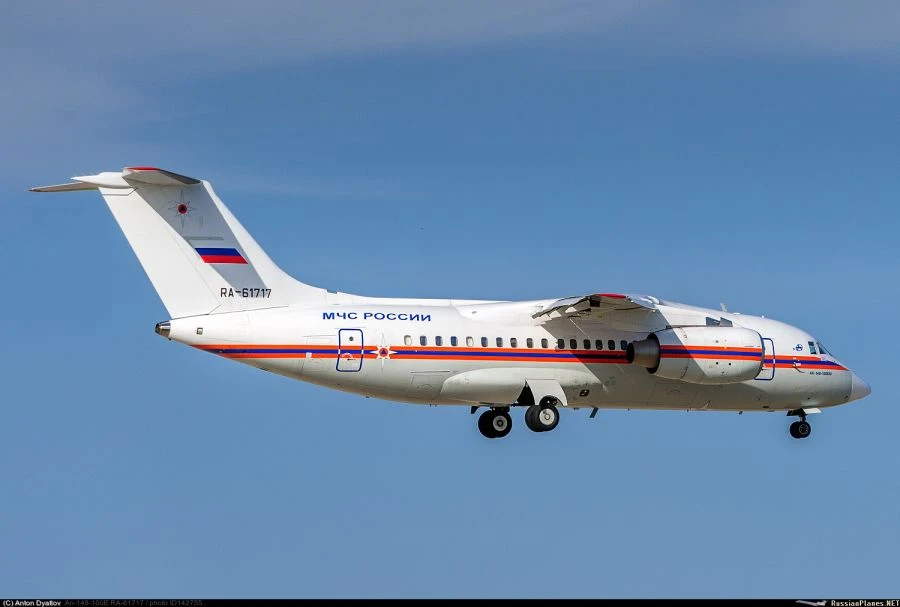 Replacement of 2 engines on An-148 aircraft No.61717