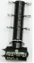 Vacuum high-frequency relays single-pole single direction polarised P2D-5V-27