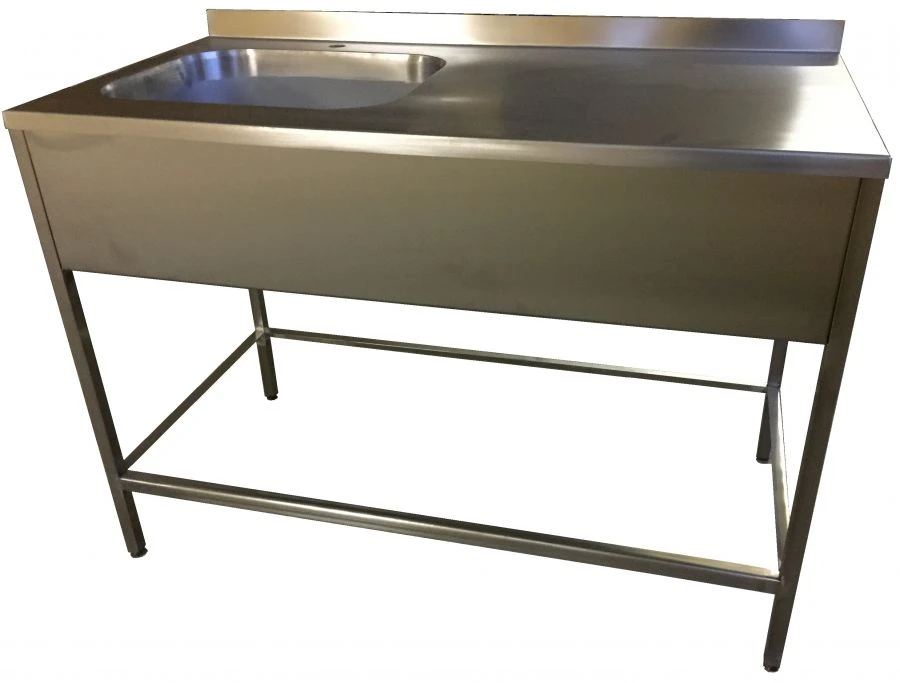Table with bathtub/bathtub with work surface
