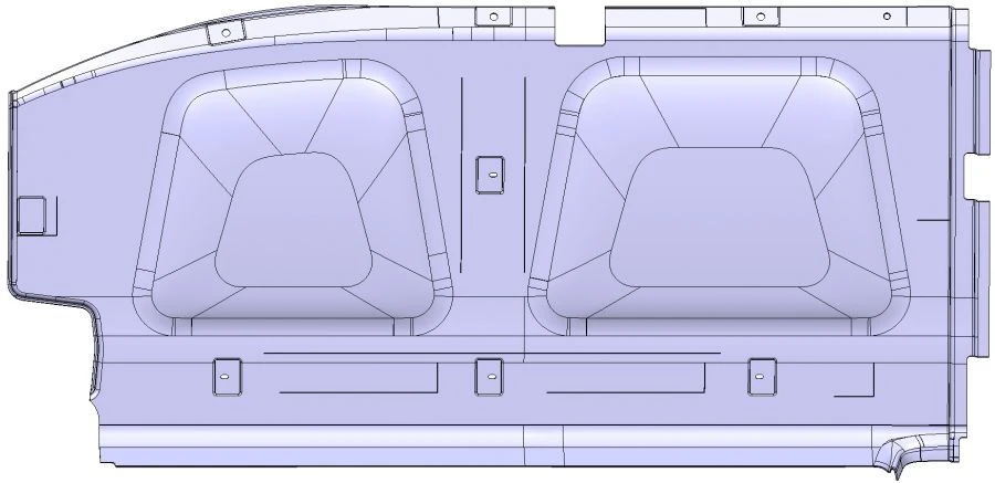 Roof lining A65R52-5702051-20