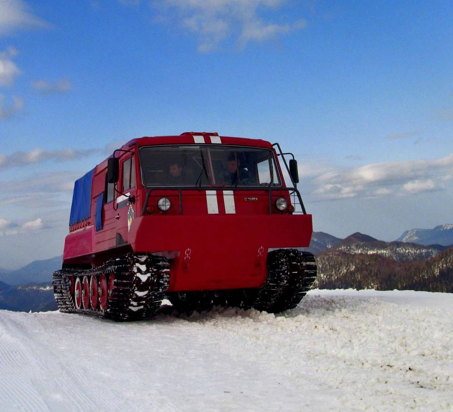 Tracked snowmobiler TTM-3903PO