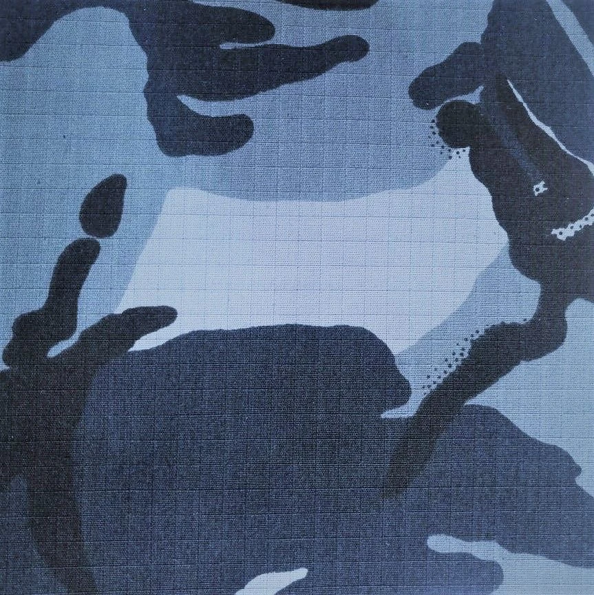 Cotton-polyester fabric of camouflage colour art. 0209 UIS
