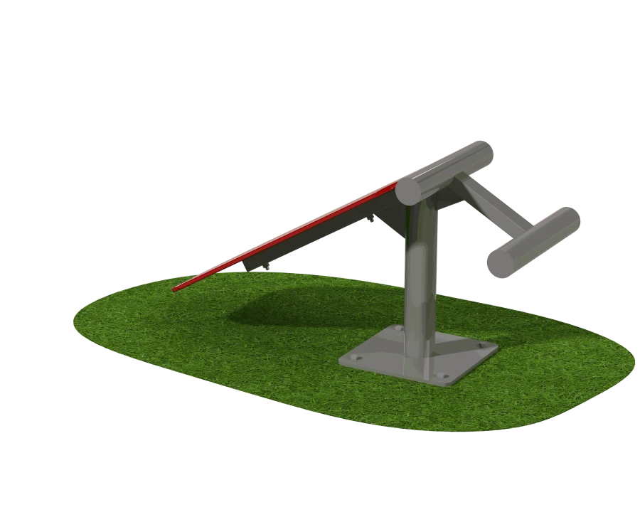 Stationary outdoor fitness equipment SV-034 Press bench