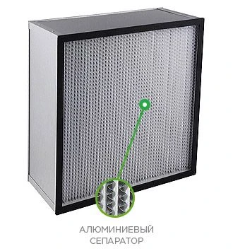 Absolute filter FVA-I (with aluminium separator)