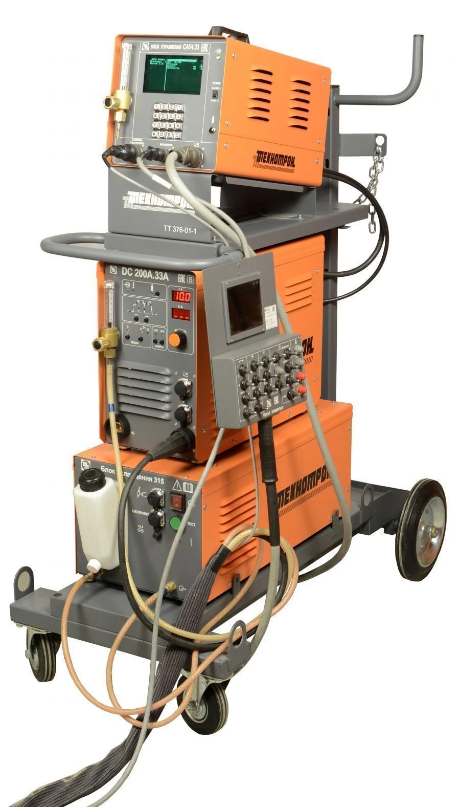 Automatic argon-arc welding complex OKA