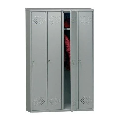 Metal cupboard for clothes