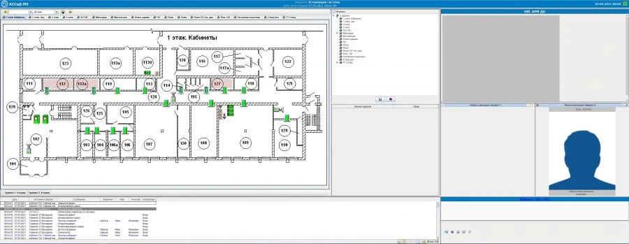 Automated control system of technological processes of safety and life support "ACCaD-M5" CRPA.424355.161