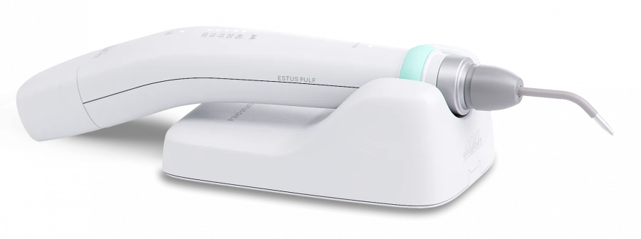 Apparatus for electroodontodiagnostics of tooth pulp. Estus Pulp" version (Set codes GE33-RR, GE33-R0, GE33-R4).