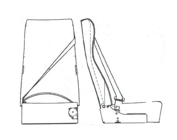 Passenger seat PS05.6830.007-131
