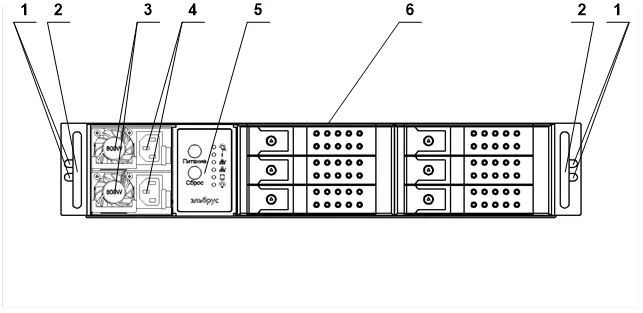 Computing platform 2E16-2U TVGI.469549.015