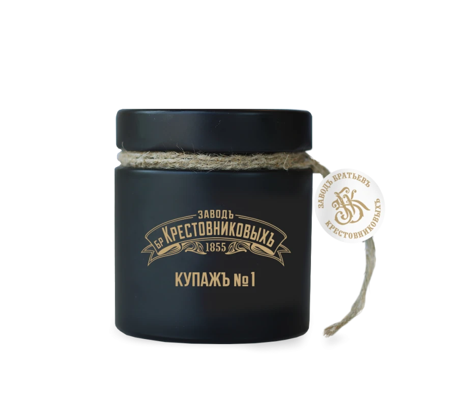 Aromatic candle "Zavod Brothers Krestovnikovs Kupazh No. 1"