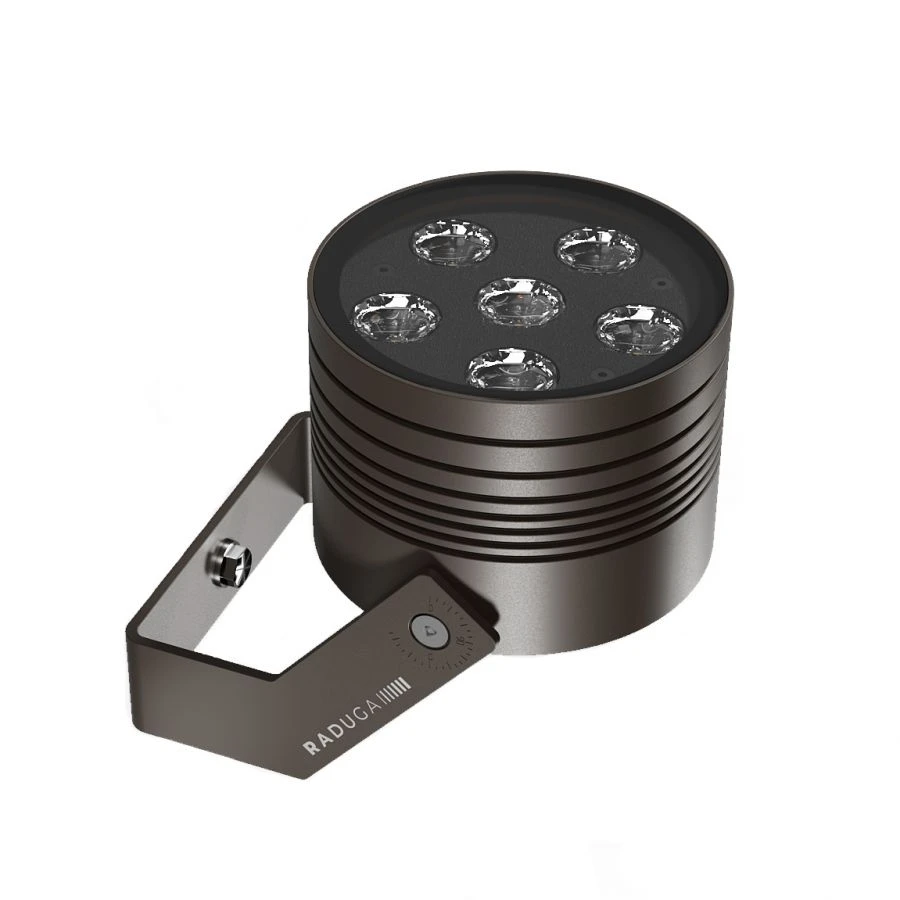 LED luminaire for architectural and artistic lighting type RAD-S-CLS