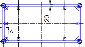 Metal frame