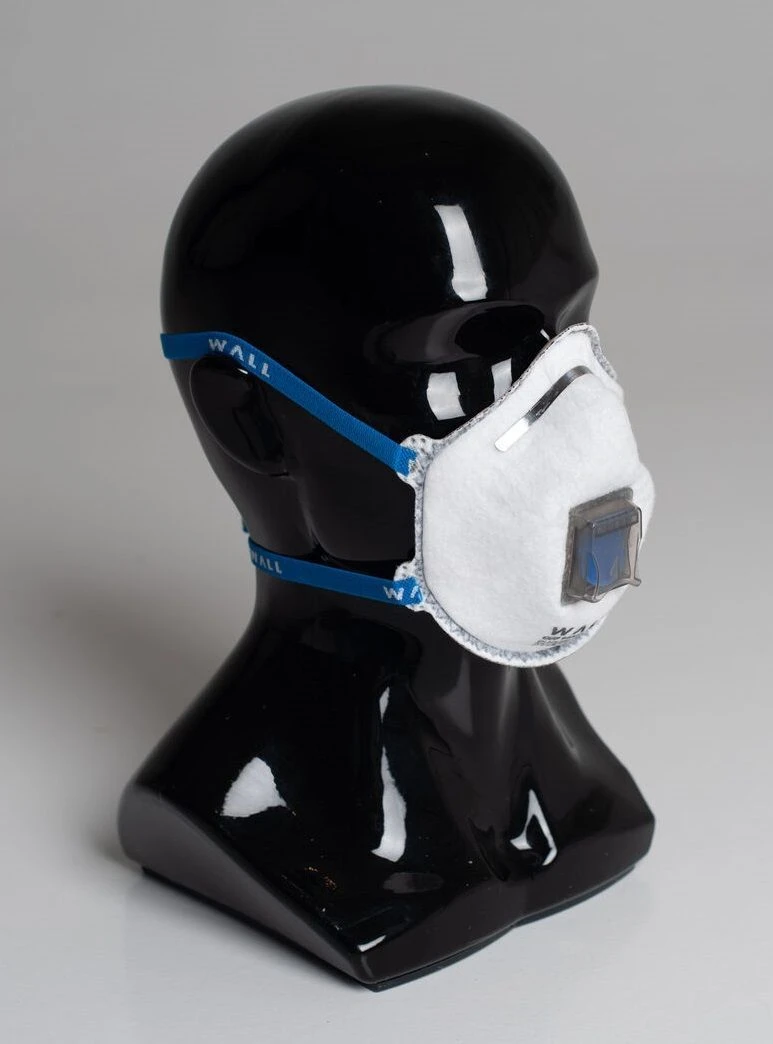 Respirator Medical WALL CUP 95HK+E R D FFP2 with exhalation valve, with additional protection against sulphur dioxide and other 