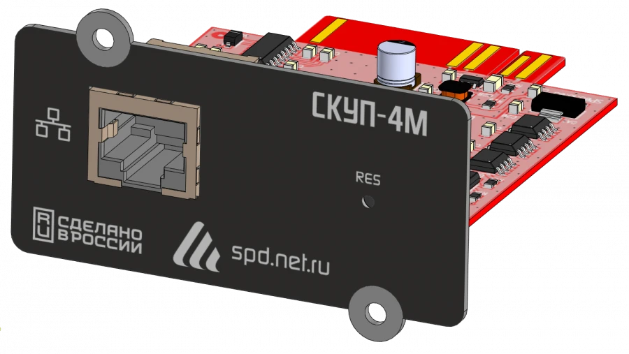SNMP monitoring card of UPS "SKUP-4M"