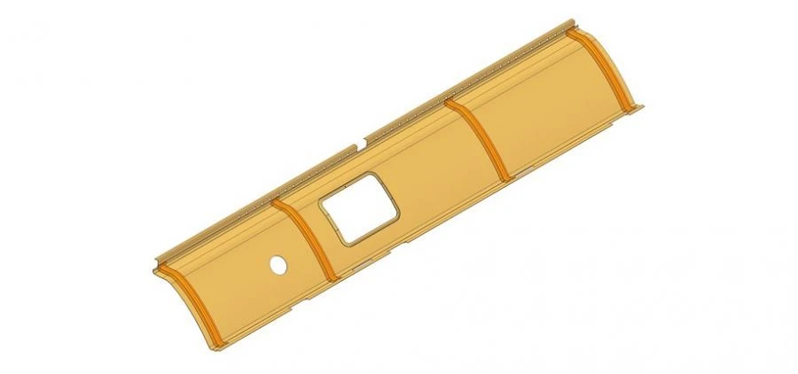 Ceiling panel right front 529265-5702415-03