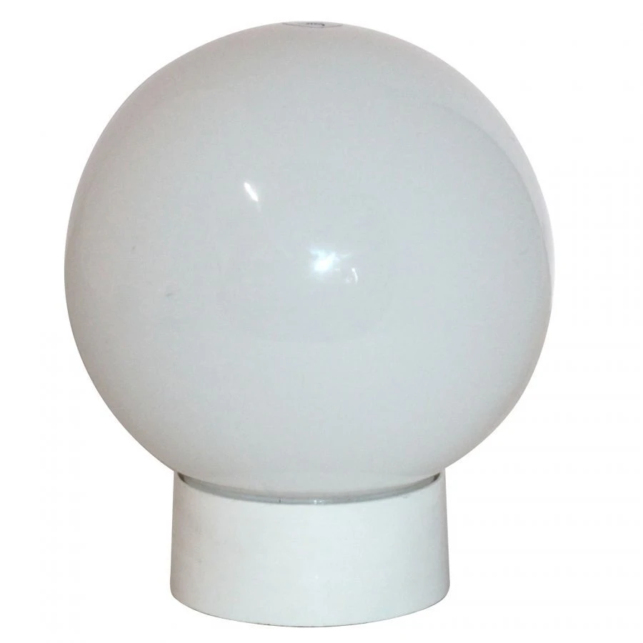 1030480469 "Ball" 160 NBB 64-40-210 opal PMMA IP44 / straight white body GU Luminaire