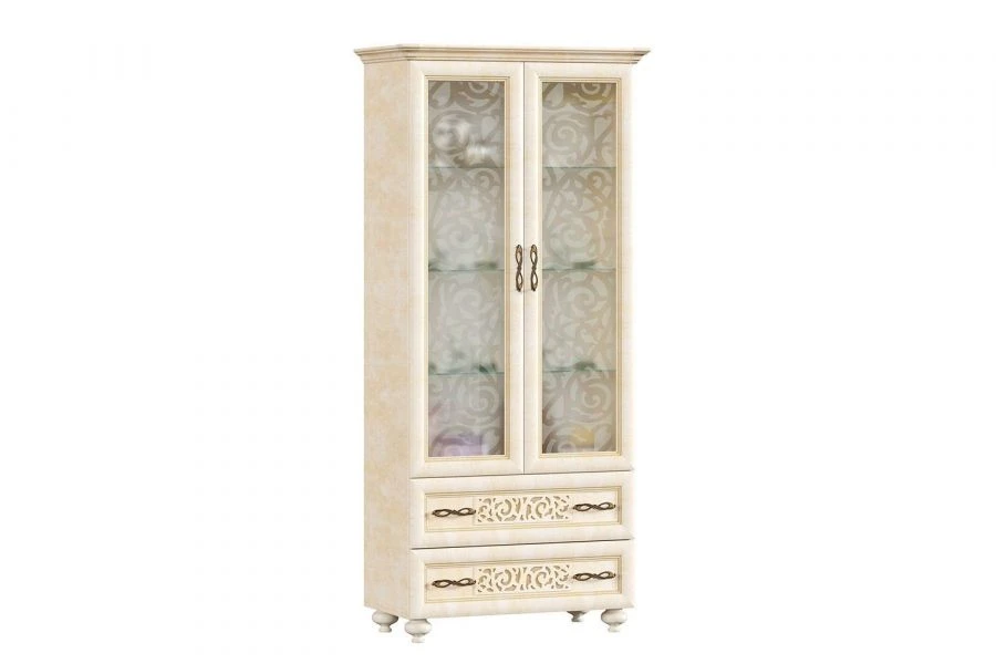 Alexandria LD 618110.000 Double-leaf wardrobe (Lento/Rustica leather)