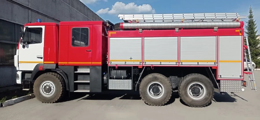 Fire tanker AC 4,0-70 (6302) on chassis MAZ 6302C5, 630226, 63022J