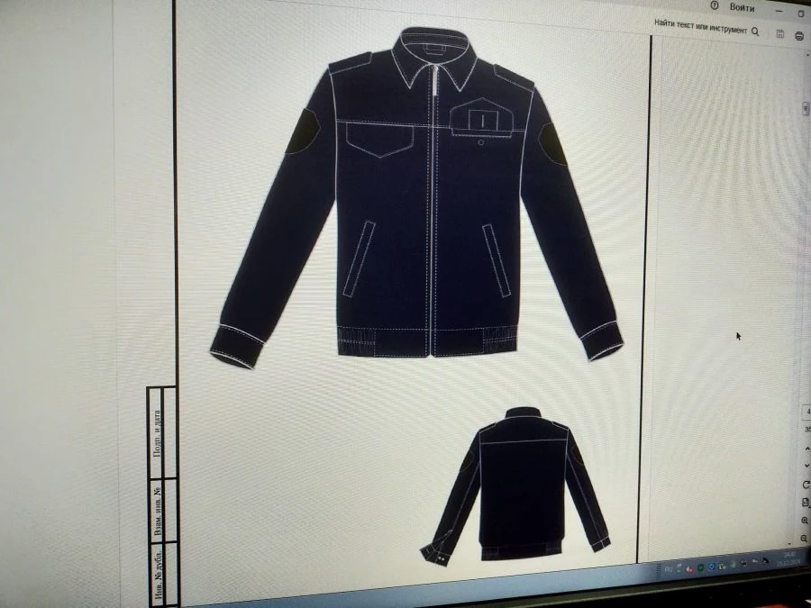Daily suit for students of Suvorov military schools and cadet corps of the Ministry of Internal Affairs of Russia