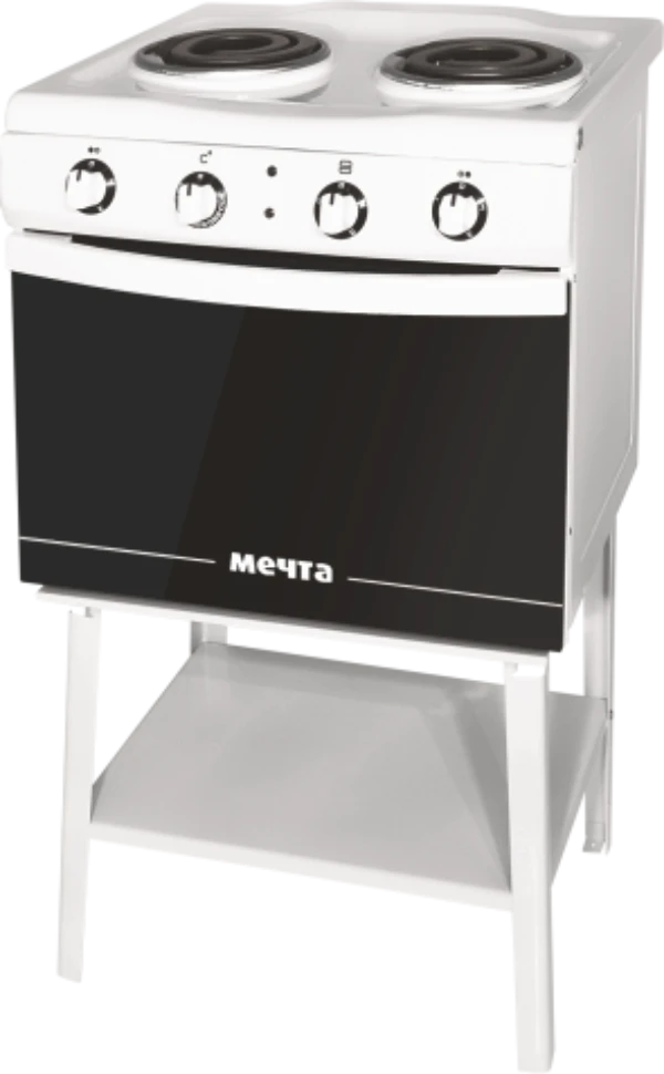 Electric cooker with a griddle cabinet two-burner cooker TM "Mechta 15M"