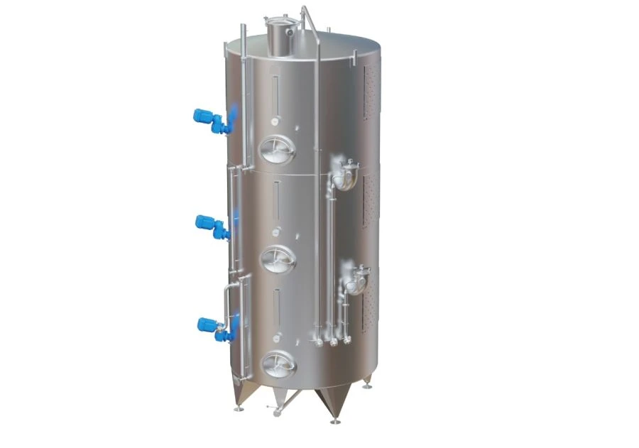 AEMP series three-piece vinifiers
