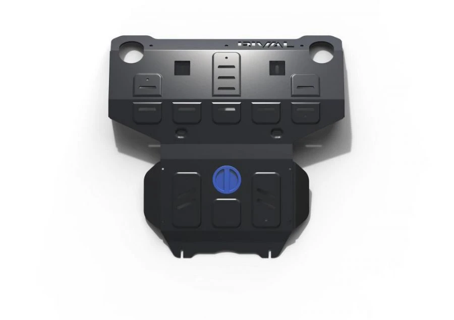Metal protection for Toyota Hilux (Revo) (radiator + crankcase) (2.7) (2015-) / Fortuner (2015-) + fixing kit