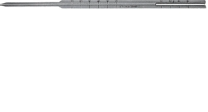 Canal depth gauge, article no. 580.007